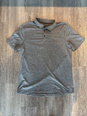 Mens Lululemon Evolution Polo - Grey - Size M